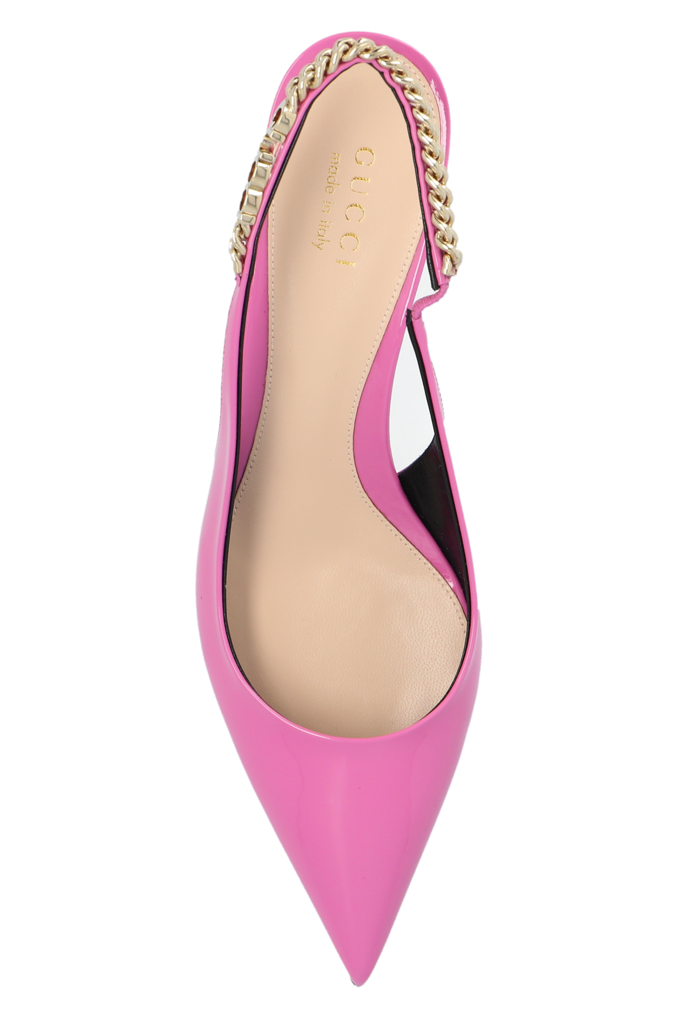 Pink gucci heels hotsell